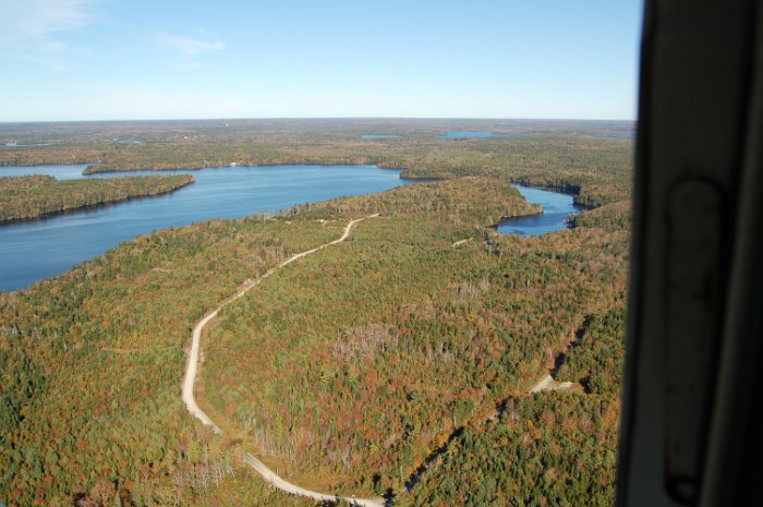 Immobilien Kanada Flug Kings Lake Oktober 2013 (7)